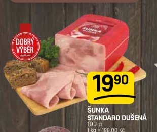 Šunka standard dušená