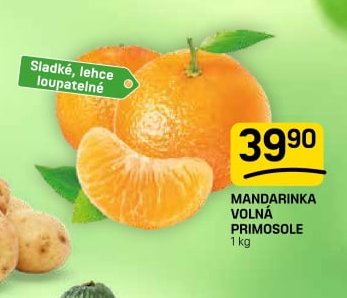 MANDARINKA VOLNÁ PRIMOSOLE 1 kg