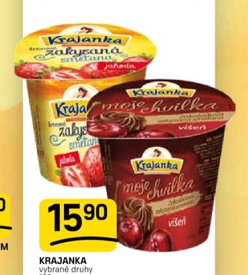 KRAJANKA vybrané druhy