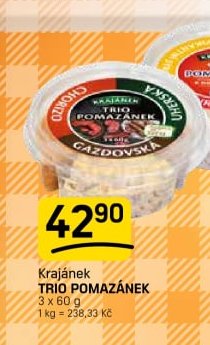 Krajánek TRIO POMAZÁNEK