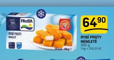 FROSTA RYBÍ PRSTY NEMLETÉ 300 g