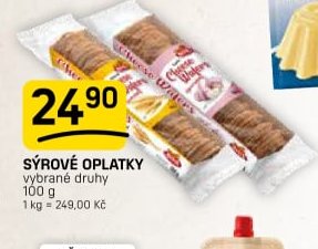 SÝROVÉ OPLATKY