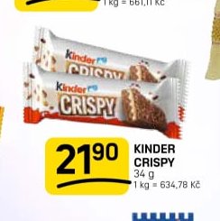 KINDER CRISPY