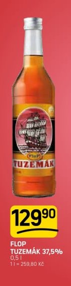 FLOP TUZEMÁK 37,5%