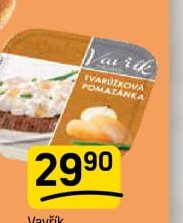 VAVŘÍK TVARŮŽKOVÁ POMAZÁNKA 120 g