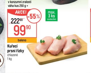 Kuřecí prsní řízky
