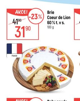 Brie Coeur de Lion