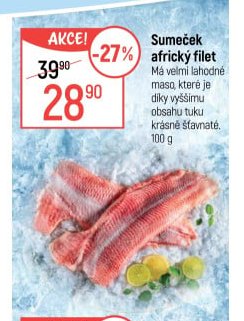 Sumeček africký filet
