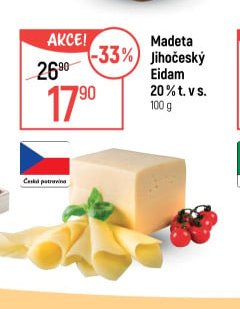 Madeta Jihočeský Eidam