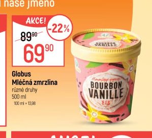 Globus Mléčná zmrzlina