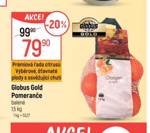 Globus Gold Pomeranče