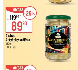 Globus Artyčoky srdíčka