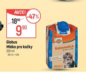Globus Mléko pro kočky
