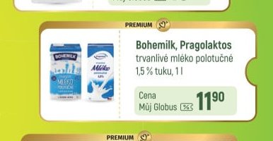 Bohemilk, Pragolaktos trvanlivé mléko polotučné