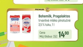 Bohemilk, Pragolaktos trvanlivé mléko plnotučné