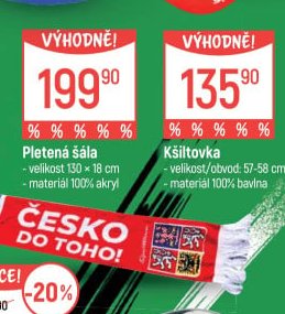 Pletená šála