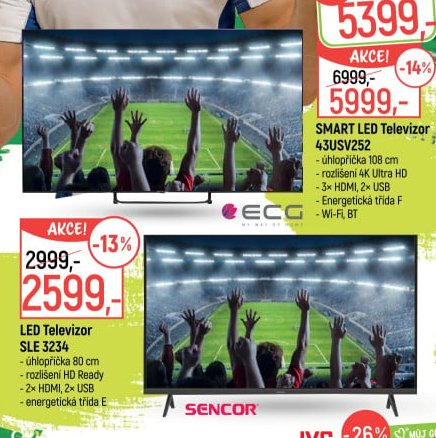 SMART LED Televizor 43USV252