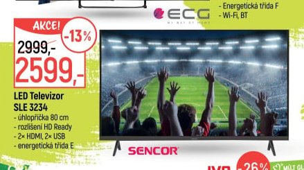 LED Televizor SLE 3234