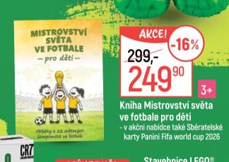 Kniha Mistrovství světa ve fotbale pro děti