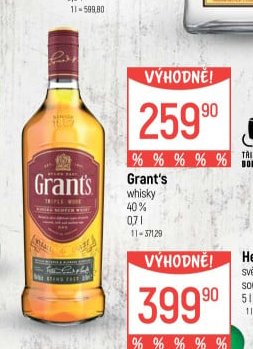 Grant's whisky