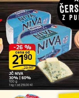 JČ NIVA 30% | 60%