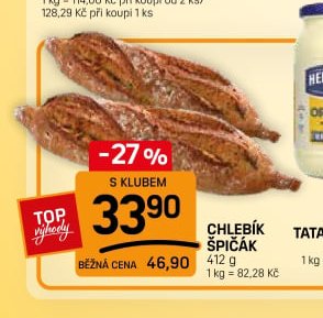 CHLEBÍK ŠPIČÁK