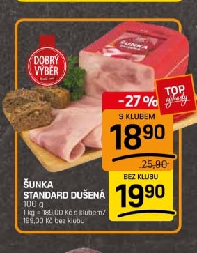 ŠUNKA STANDARD DUŠENÁ