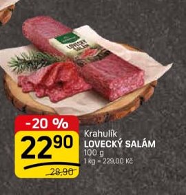 Krahulík LOVECKÝ SALÁM