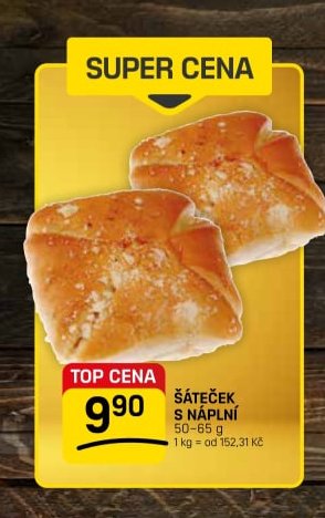 Šáteček s náplní