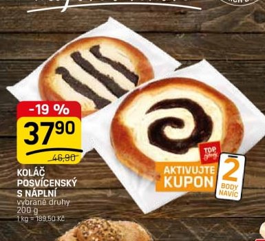 Koláč posvícenský s náplní