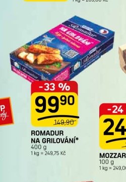 Romadur na grilování