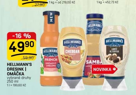 Hellmann's dresink / omáčka