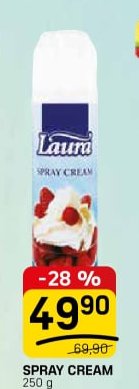 SPRAY CREAM