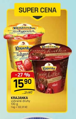 KRAJANKA vybrané druhy