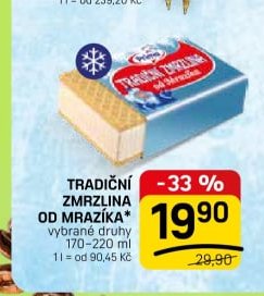 Tradiční zmrzlina od Mrazíka