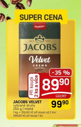 Jacobs Velvet