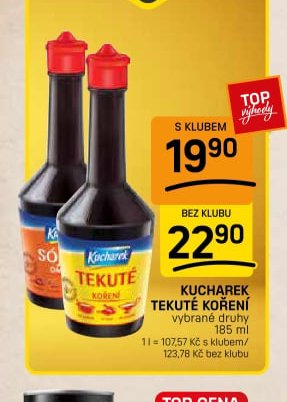 Kucharek tekuté koření