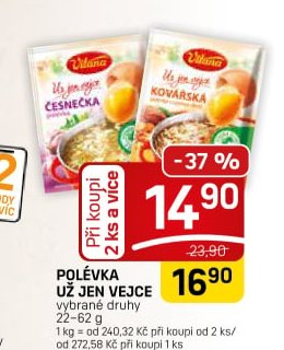 Polévka už jen vejce