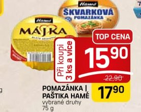 Pomazánka / Paštika Hamé