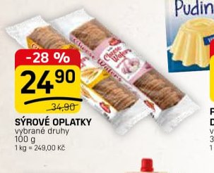 Sýrové oplatky