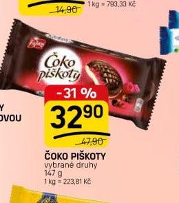 Čoko piškoty 147 g