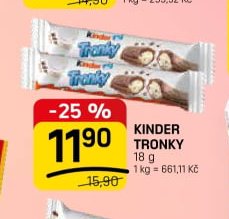 Kinder Tronky 18 g