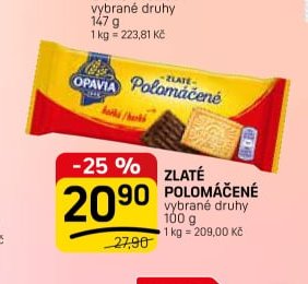 Zlaté Polomáčené 100 g