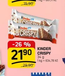 Kinder Crispy 34 g