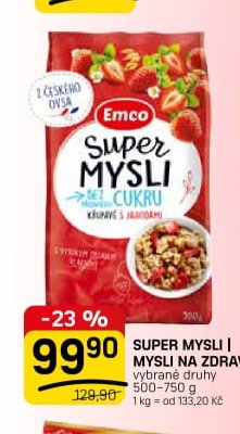 Super Mysli / Mysli na zdraví 500-750 g