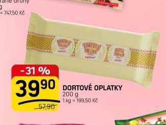 Dortové oplatky 200 g