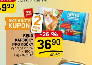 Reno kapsičky pro kočky