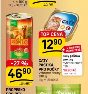 Caty paštika pro kočky
