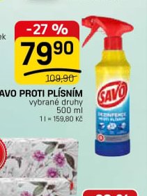 Savo proti plísním