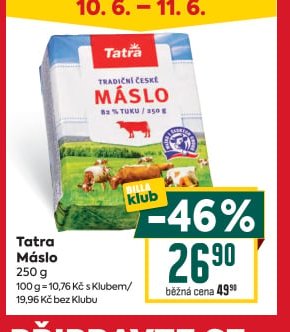 Tatra Máslo 250 g